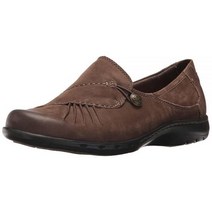 Rockport 여성용 Cobb Hill 폴레트 발레 플랫 스톤 누벅 245mm
