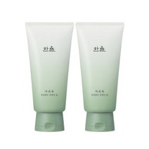 한율 어린쑥 진정 맑은 클렌징 폼 120g 2개, 상세페이지 참조