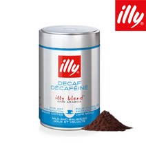 illy 일리커피 원두 분쇄 250g, 일리 디카페인(디카프) 분쇄
