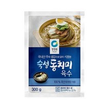 청정원 별미 청정원 동치미 육수 300g 자취 혼밥 식사 간식 체중조절 도시락, 9개
