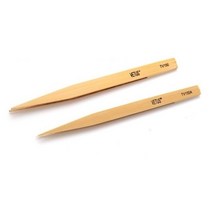 대나무핀셋/ 전자/통신/약국/병원/학교/실험실/연구실/쪽집게/핀셋/집게/tweezer/트위져/나무핀셋/대나무/TV-150, TV150A (끝이 뾰족한 타입)
