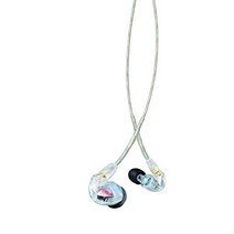 SHURE 이어폰 SE 시리즈 SE425 커널형 클리어 SE425-CL-A [국내정품]