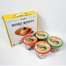 홍푸드 멸치맛 해물맛 쌀잔치국수 선물세트 (92g x 4개입), 상세페이지 참조