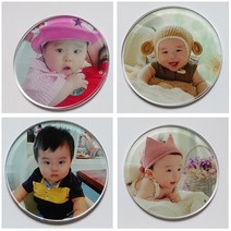 냉장고자석 현관문자석 그립톡 아크릴 인테리어 소품, 아크릴+양면테이프(10개이상제작단가)
