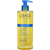 유리아쥬 Uriage Xemose 클렌징 진정 오일 무향 500ml(17fl oz), 4개