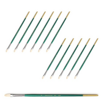 화홍 유화 앤 아크릴붓 808F, 8호, 36개