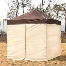 럭셔리 3x3 캐노피천막 캠핑천막 감성천막 포장마차 야외천막 접이식천막, L타프풀 3X3 블루