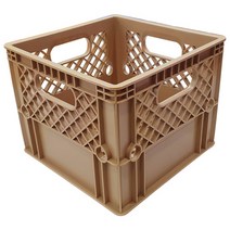 세화파렛텍 우유상자 밀크박스 캠핑 상자, 1개, 브라운