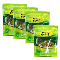 완도산 마른미역줄기 40gx4팩 마른미역 밑반찬, 4개