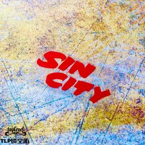 방수 TLP 펀칭 차량용스티커 죄악 지 성남 시티 SINCITY 범람 고치다 흑백 영화 클래식 영문 1126028381, 블랙 (15 *7cm )