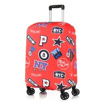 [트래블메이트] BG Berlin Patches NYC 캐리어커버
