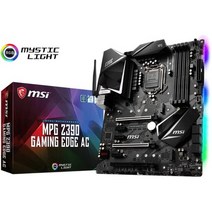 일본직발송 3. MSI MPG Z390 GAMING EDGE AC LGA1151 (INTEL 8세대 및 9세대) M.2 USB 3.1 GEN 2 DDR4 HDM, 마더보드_One Color, 상세 설명 참조0, 상세 설명 참조0