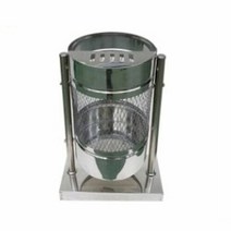 거리형 망형재떨이휴지통 지름450mm 모래겸용쓰레기통