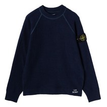 스톤아일랜드 로고패치 코튼 니트 7815534D2 V0020