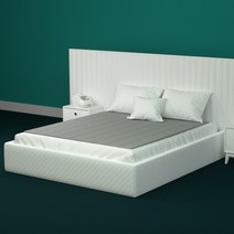 [ 미니 mini 단일난방 ] 포레몽 9개 특허 온수매트 침대형 BTM-501S, 침대형 퀸(1500x1900)