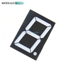 LED 광고판 전광판 차량 휴대용 미니 간판 10 핀 18 인치 1 비트 숫자 빨간색 디스플레이 7 세그먼트 공통 음극 디지털 Diy 키트 전자 PCB 보드 267EA 2, 단일옵션