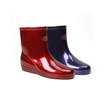 국산 여성장화 고무장화 발목장화 - 진흥 여반장화