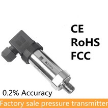 유수분리기 물오일 연료 가스 압력 트랜스미터 G1/4 12-36V 0-10V 0-600bar 60Mpa ss304 공기 변환기 센서, 08 0-0.5bar_04 RS485 output