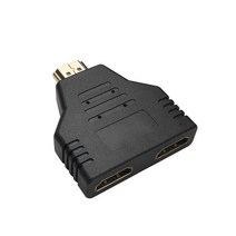 HDMI 선택분배기 Y분배 젠더 모니터 영상 선택기, 2개