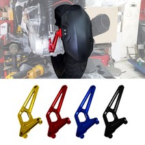 혼다 PCX125 21- 휀다 튜닝 머드가드 리어 휠 흙받이 물받이 커버, 블랙