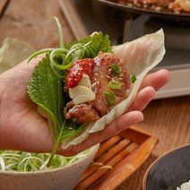 도축2일 한돈 제육볶음 400g 불고기 삼겹구이 캠핑음식 간편조리 HACCP 돼지고기 밀키트, 주물럭 고추장2팩+간장2팩