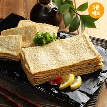 부산어묵 프리미엄 상천 사각어묵 800g 5세트, 5개