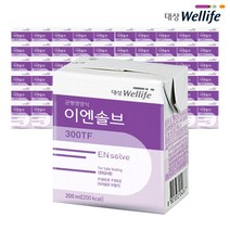 이엔솔브 300TF 200ml x 60팩 경관급식 환자 영양상태 개선