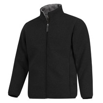 더빅히트 히트텍 후리스자켓 폴라폴리스자켓 남녀공용 뽀글이 후리스집업 빅사이즈 양털 단체복 로고자수인쇄