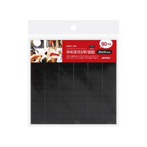 자석(조각고무/검정) 0630 고무자석 25x10 (mm) 90개입, 9개
