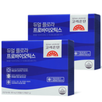 고려은단 듀얼플로라 유산균 프로바이오틱스 60캡슐 2팩