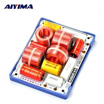 AIYIMA 2PCS베이스 미드 레인지 트레블 3Way 크로스 오버 오디오 보드 전문 스피커 주파수 분배기 필터 홈 시어터|crossover 3|3way speakers3 cr, 1개, 단일, 단일