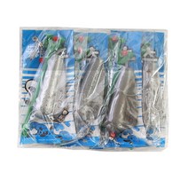 원투낚시 묶음추 세트 봉돌 16호 바늘 13호 4개입