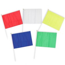 깃발 행사 체육대회 레크레이션 운동회 단체게임 10개, 화이트