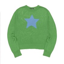 가을 봄 긴 소매 루즈핏 풀오버 하라주쿠 레트로 스타 패턴 니트 스웨터 y2k 빈티지 점퍼 e-girl streetwear