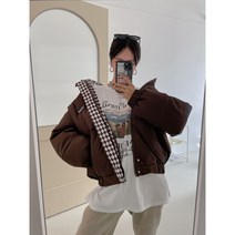 한블리 pick 오버핏 보드 패딩