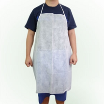 부직포 휴대용 일회용 앞치마 네일샵 어린이집 보육교사 업소용 식당 1회용앞치마 8pcs