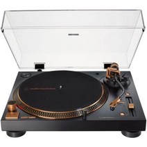 오디오 테크니카 Audio-Technica AT-LP120XUSB-BZ 턴테이블(아날로그 USB) 완전 수동 Hi-Fi 3단 속도 안티스케이트 가변 피치 컨트롤, 검은색