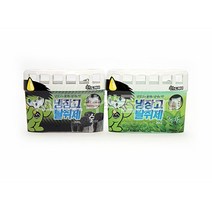 산도깨비 냉장고 탈취제(숯/녹차) (200g) 1box(24ea), 녹차200g