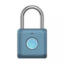 디지털 지문 인식 전자 도어락 스마트 생체 인식 지문 열쇠가없는 도어 잠금 도난 26, 푸른