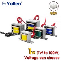 EI 30W 와이어 케이블 연결 전원 변압기 30va 전압 사용자 정의 220V/380V ~ 6V/9V/12V/15V/18V/24V/110V 이중 출력 3, 220V Single Output, AC18V