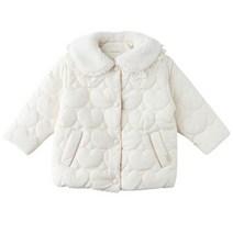 [AK PLAZA] [밍크뮤]CR)뮤하트퀼팅패딩점퍼33C15-113-03