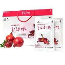 6년근홍삼 홍삼석류 즙 30포 60포, 50ml
