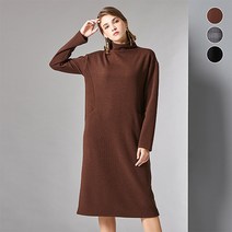 라이브온 라이브온 홈쇼핑 하이넥 기모 롱 원피스 3종 택1