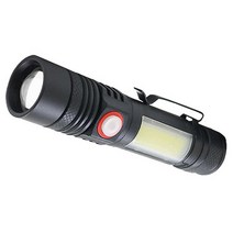 5핀케이블 충전식 1000루멘 LED ZOOM라이트 1771932, DJD518C, 손전등