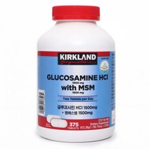 커클랜드 시그니춰 글루코사민HCI 1500mg+엠에스엠1500 mg_CK, 상세페이지 참조, 상세페이지 참조