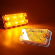 12V 24V 전차종 2way LED차폭등 옐로우 A30, 옐로우 낱개 1개, 올댓 본상품선택, 옵션없는_단일상품
