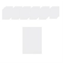 희망노트 색화지 2절 500p, 하얀색, 2세트