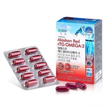 알래스칸 레드 알티지 오메가-3 1box, 30정, 38.46g, 1개