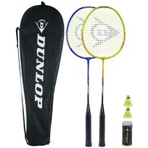 Dunlop Sports NitroStar SSX 1.0 4인용 배드민턴 세트 네트 포함 4155928774