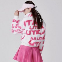 골프워머 골프방한용품 UTAA- 긴 소매 골프 스웨터 재킷 여성용 스탠딩 칼라 패션 겨울, [02] S, [03] WHITE